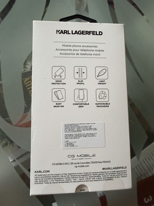 Чехол Karl Lagerfeld для iPhone 16 Pro Max оригинал