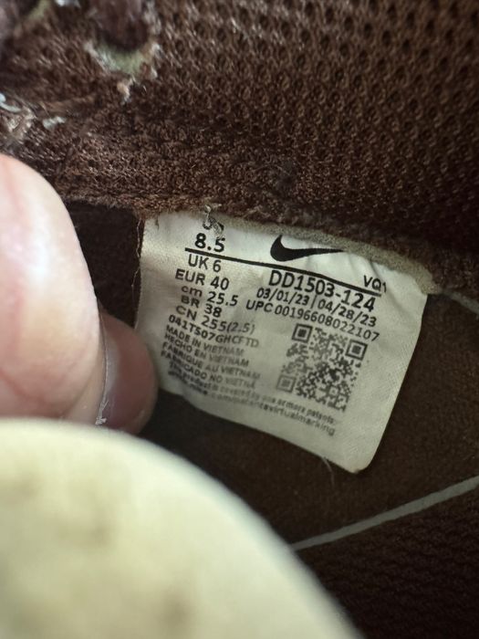 Nike Dunk Low castanhas – usadas (ler descrição)