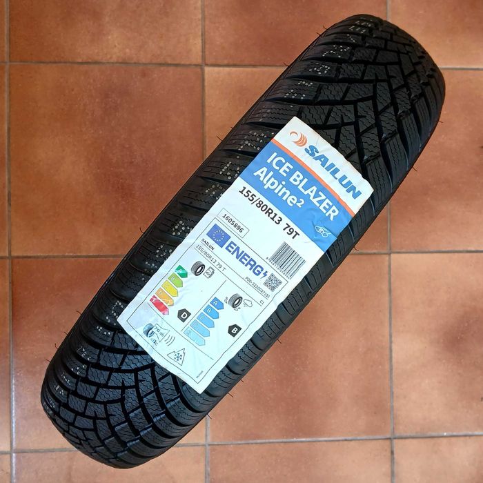 Opony zimowe 155/80 R13 SAILUN Ice Blazer Alpine 2 155/80 13- 10 lat gwarancji NOWE