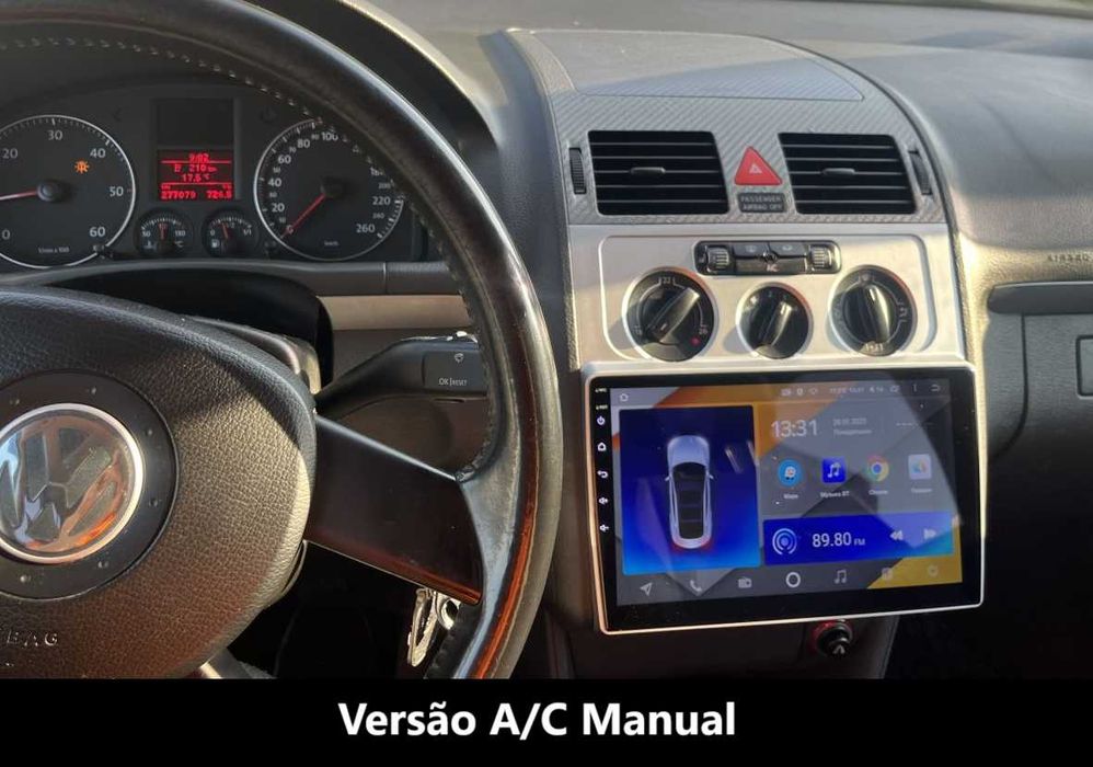 (NOVO) Rádio • 2DIN 10.1" • VW Touran • Android • [4+64GB] • Wifi GPS