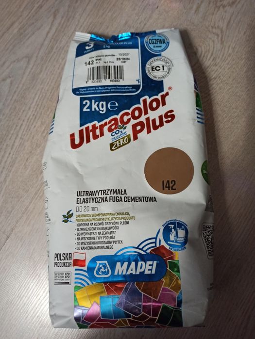 Fuga Mapei Brąz 142 Ultracolor Plus 2kg