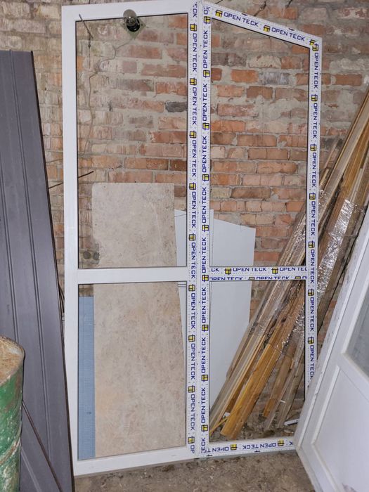 Вітраж вікна, двері