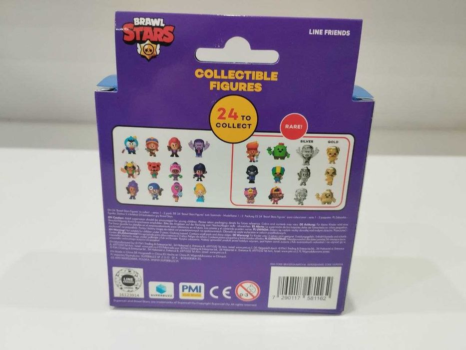 Figurki Brawl Stars S1 Figures - 2-Pak ver. A (Colt i Bibi)