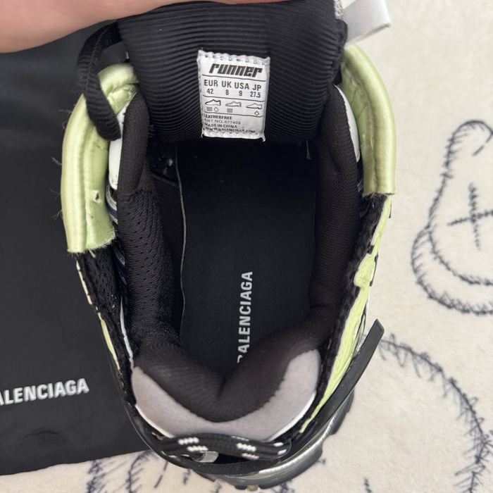 Balenciaga Runner green/blue