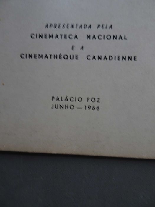 Livro - Exposição Normal McLaren cinemateca nacional Palácio Foz 1966
