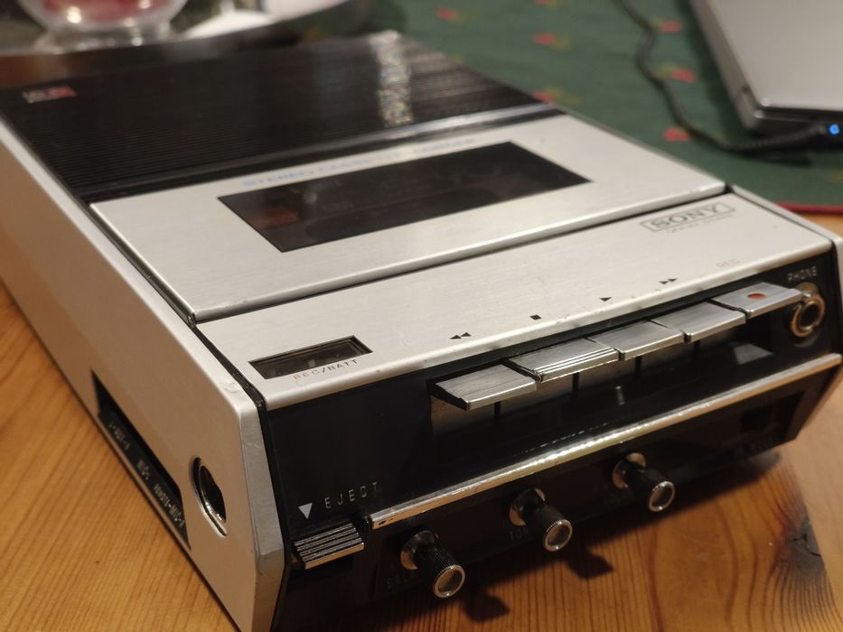 Gravador Sony estéreo