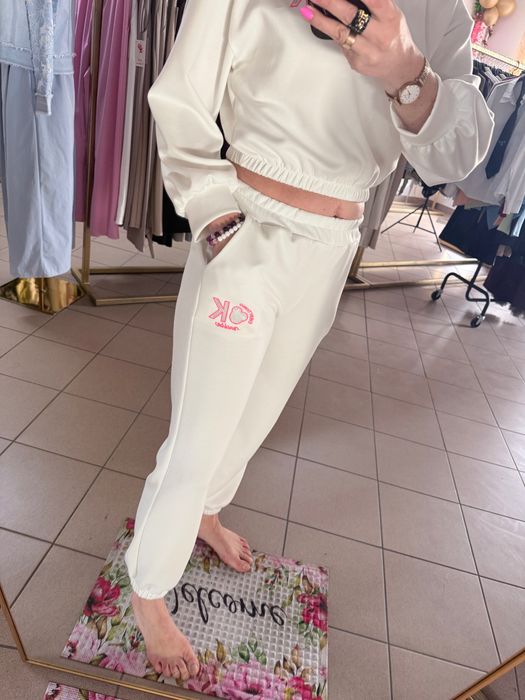 Dres biały damski r.S nowy