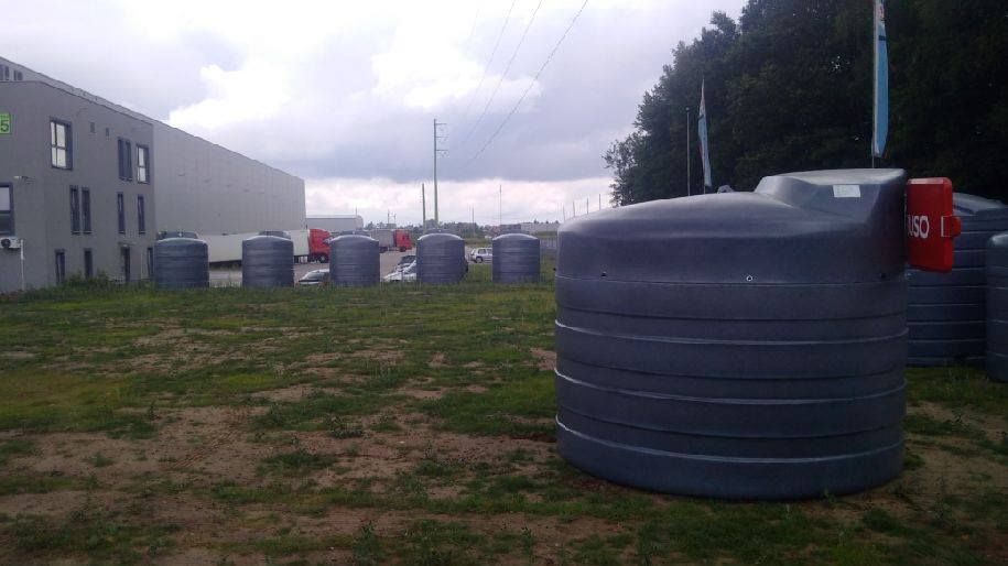 HIT!! TRZEBNICA Zbiornik dwupłaszczowy na paliwo SiBUSO 5000 l Diesel