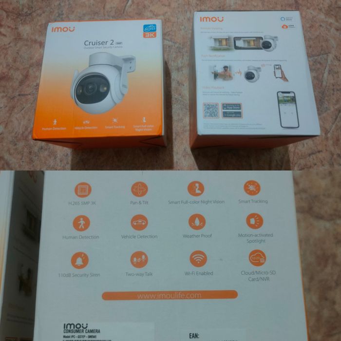IMOU Cruiser2  5MP, поворотная 360*