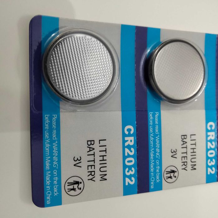Bateria pilhas litio  CR 2032  3  Voltes ( lote 5 pilhas)