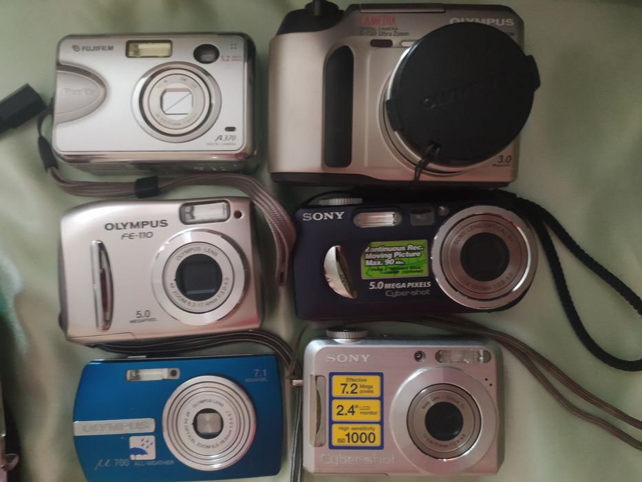 Продам фотоаппараты цифровые, и плёночные.