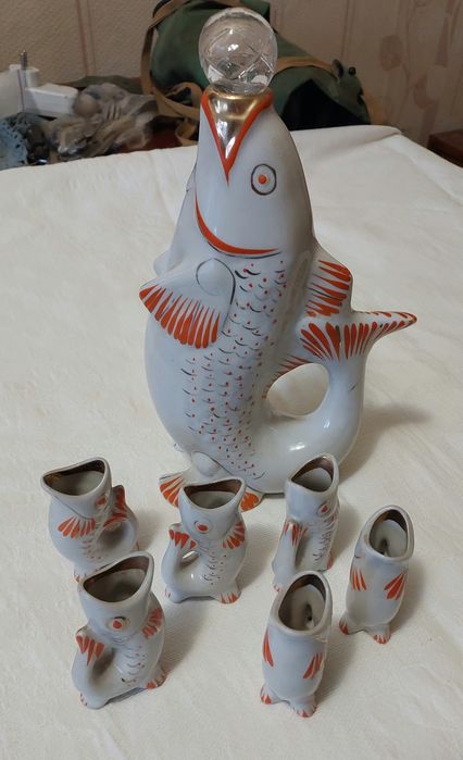 Рюмочний сервіз “Риби”, подарунок, СРСР