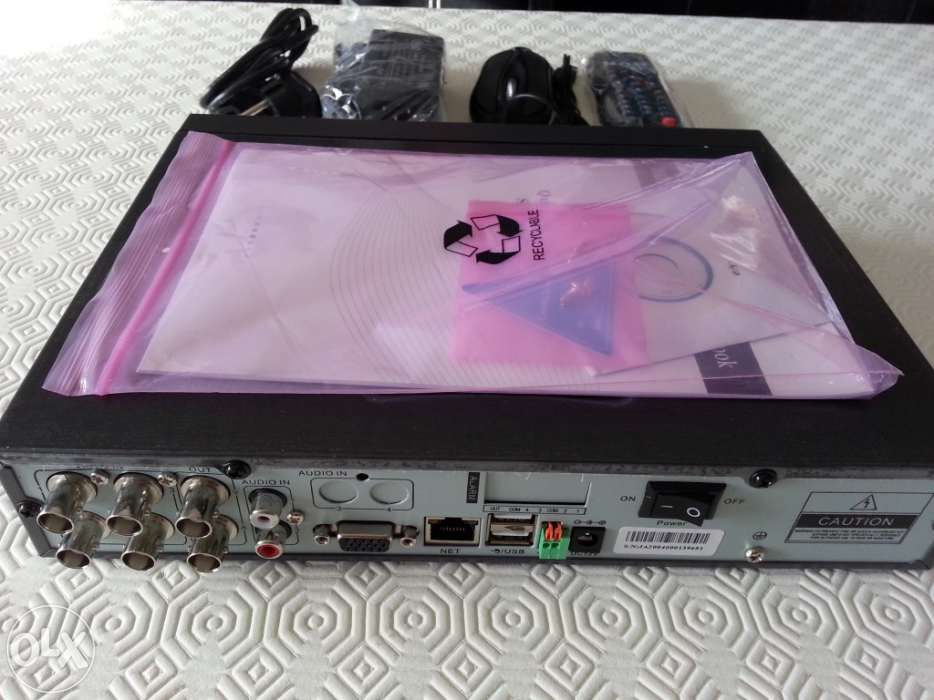 Sistema video vigilancia CCTV 4 cameras minusculas + DVR 4 canais
