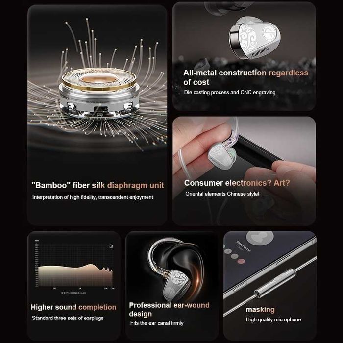 ‼️ Zhulinniao JingHong Z3 2025 (3.5/Type-C) - лучшие игровые наушники!