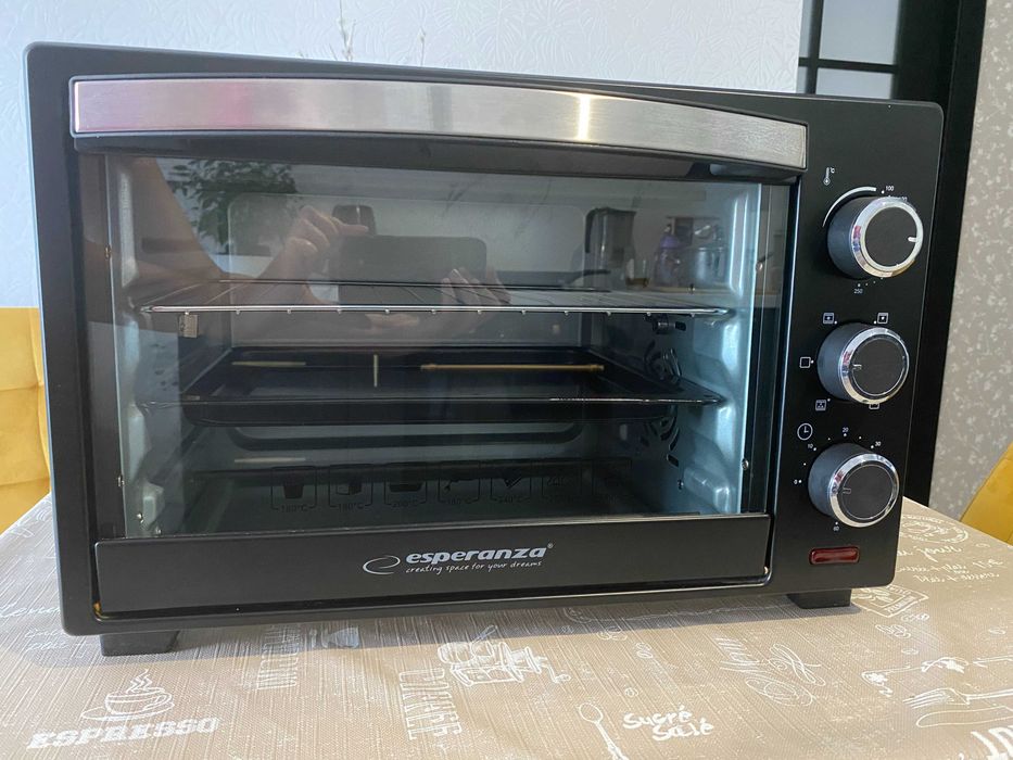 Mini piekarnik Esperanza Napoli 25 l 1600 W – sprawny