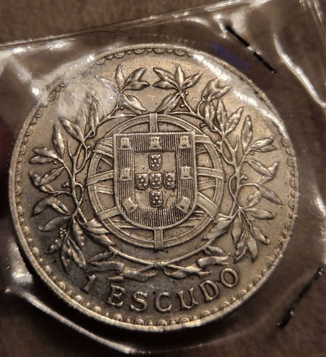 Moeda de Prata 1 escudo 1916