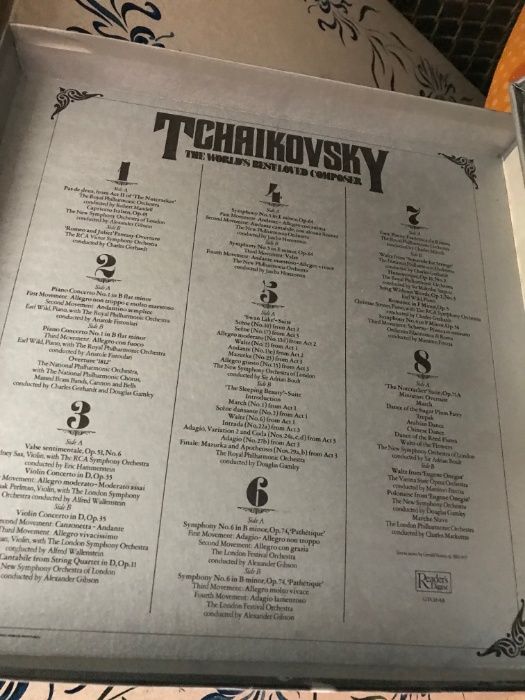Coleção Tchaikovsky vinil