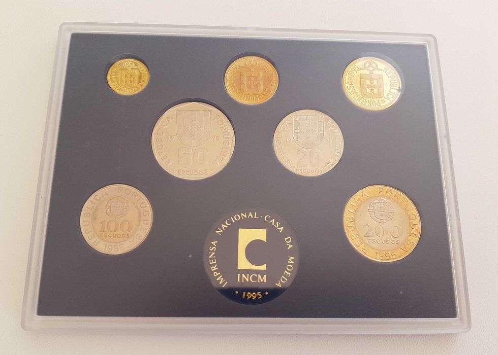 Séries Moedas correntes 1995 e 1996 (PROOF)
