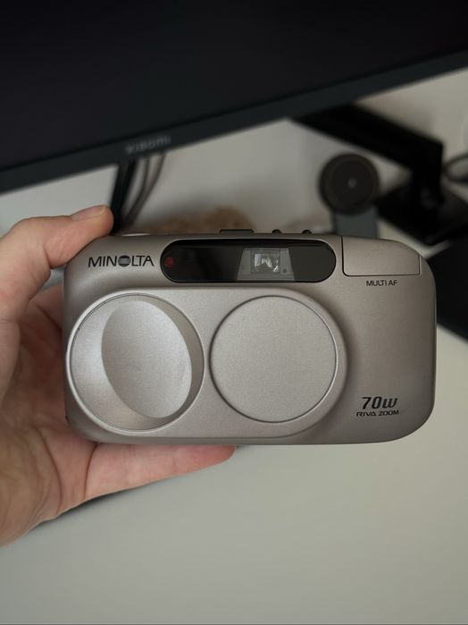 minolta riva zoom - купити фототехніку, відеотехніку - Ціна на OLX.ua