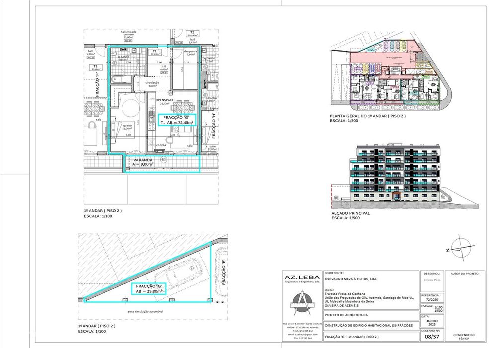 Apartamento T1+1 Venda em Oliveira de Azeméis, Santiago de Riba-Ul, Ul