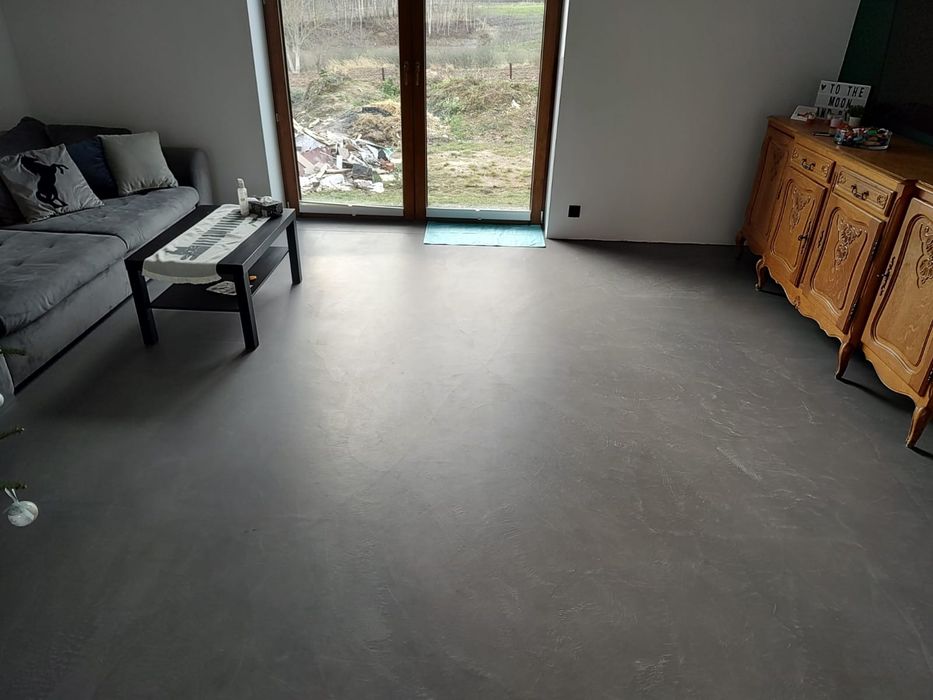 Mikrocement Posadzki Żywiczne Garaże Balkonu Tarasy