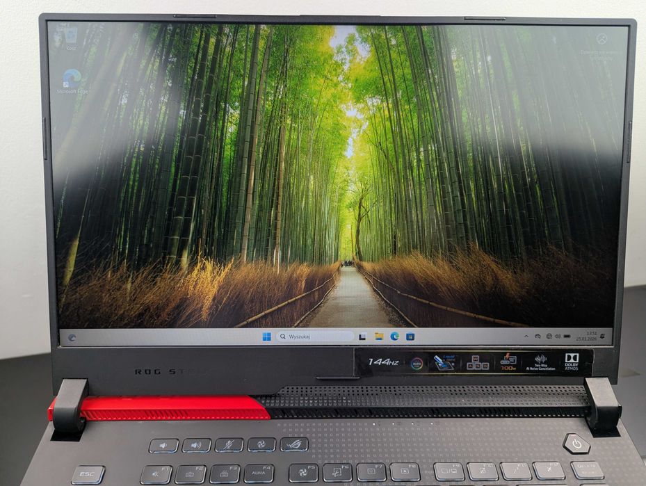 LAPTOP GAMINGOWY! Asus ROG Strix RTX3050 Ryzen 7 4800H 144hz KOMPUTER