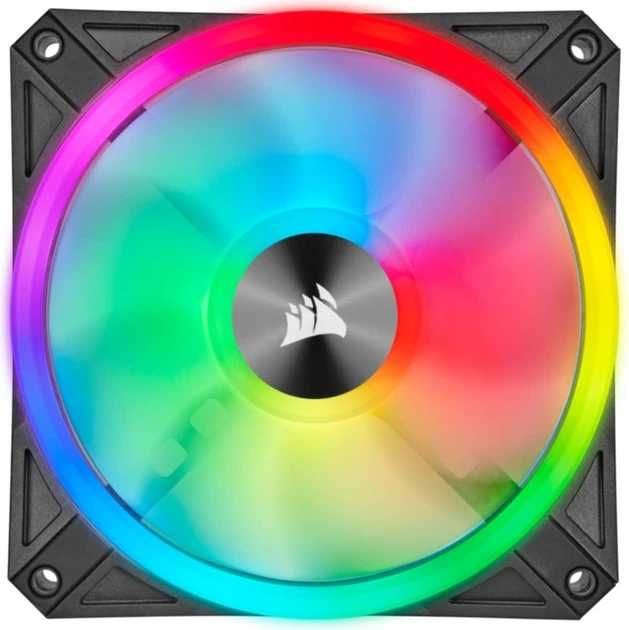 Кулер Corsair iCUE SP120 RGB ELITE ML120/140 RGB Elite  iCUE QL140 RGB