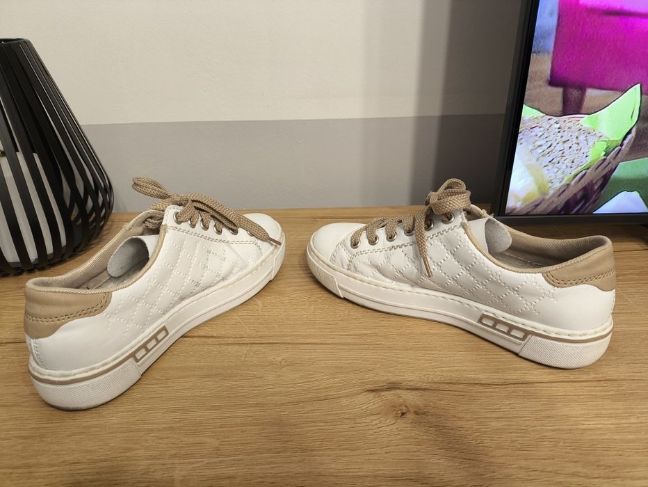 Rieker trampki białe rozmiar 37