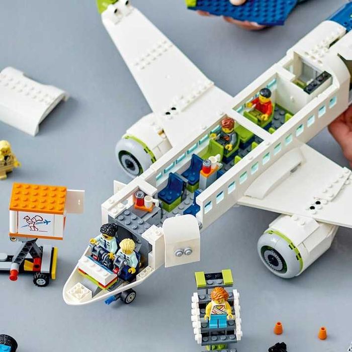 Lego City Samolot pasażerski 60367 Zestaw 3w1 OKAZJA !