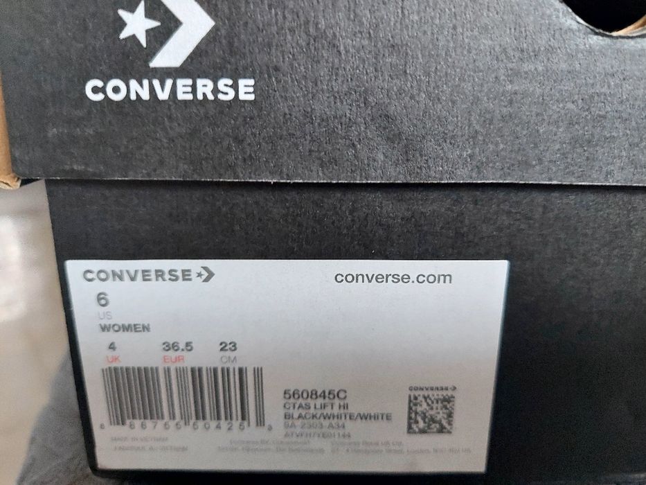Converse trampki 36,5 nowe