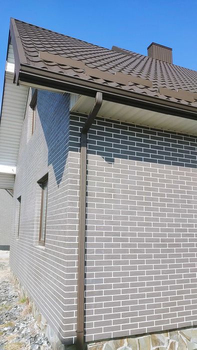 Безшовні водостоки Ринва труба монтаж