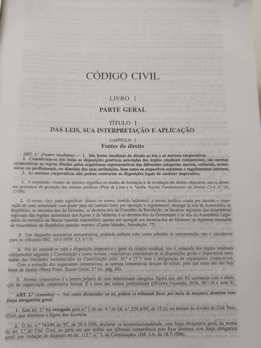 Código civil anotado