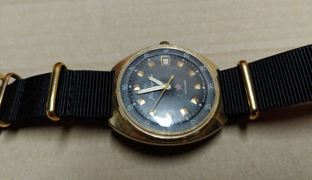 Классические, командирские часы калибра 2234 (стоп-секунда)