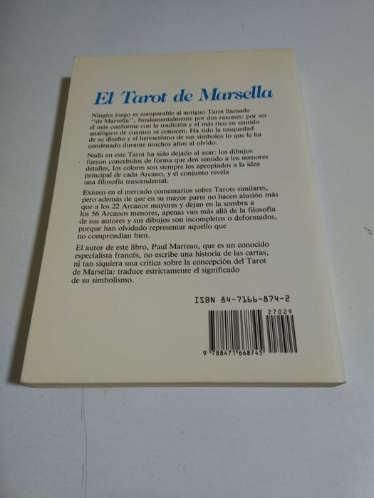 El Tarot de Marsella, de Paul Marteau