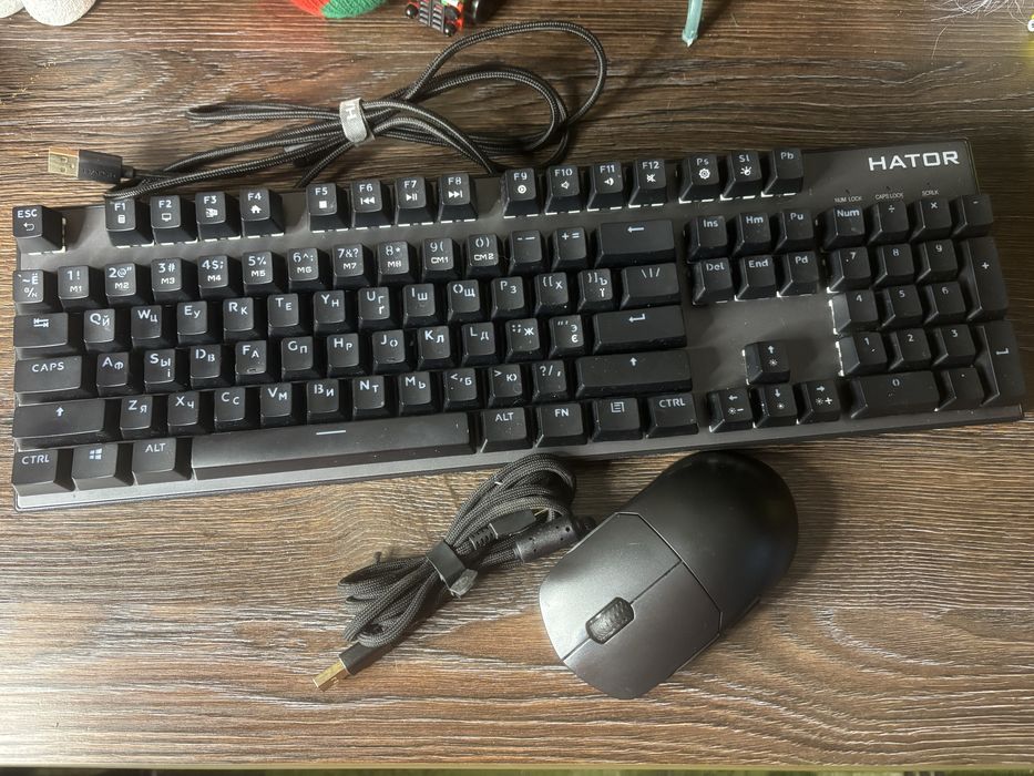 Клавіатура та мишка фірми Hator