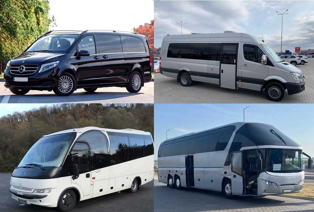 Пасажирські перевезення перевозки Чернівці Оренда автобус мікроавтобус