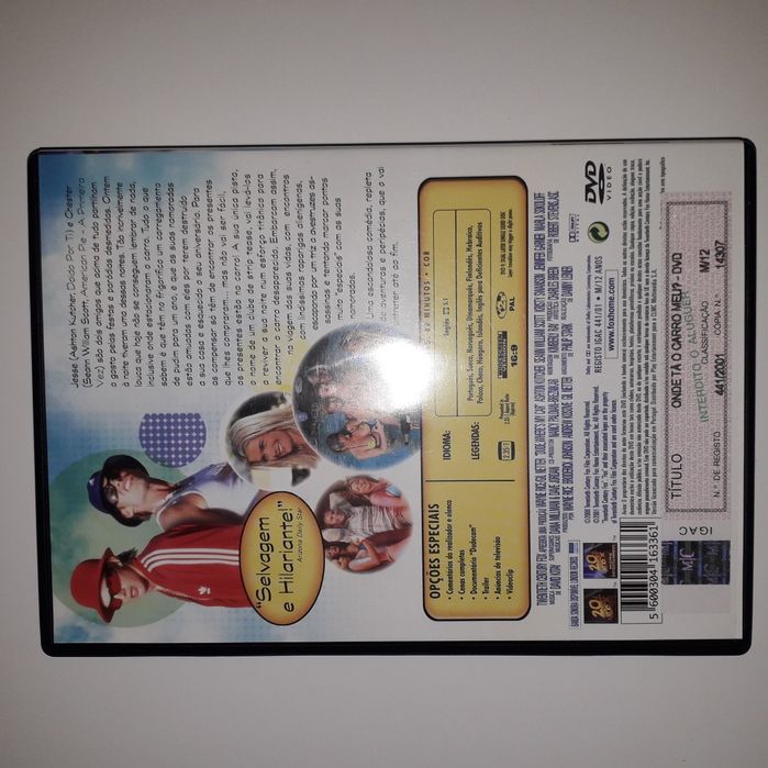 Dvd comédia onde tá o carro meu