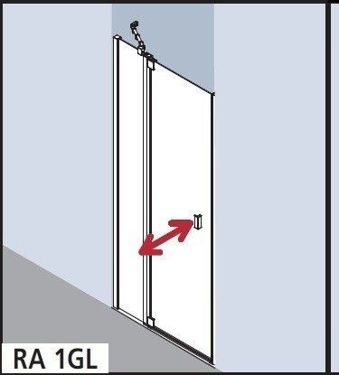 Kabina prysznicowa do wnęki 100