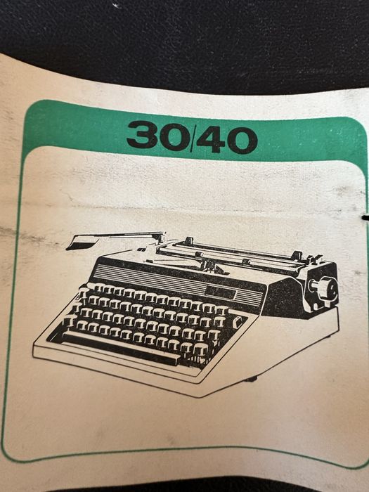 Друкарська машинка Erika 30/40 пишущая