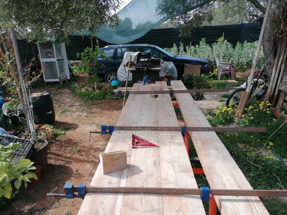 Pérgulas em madeira