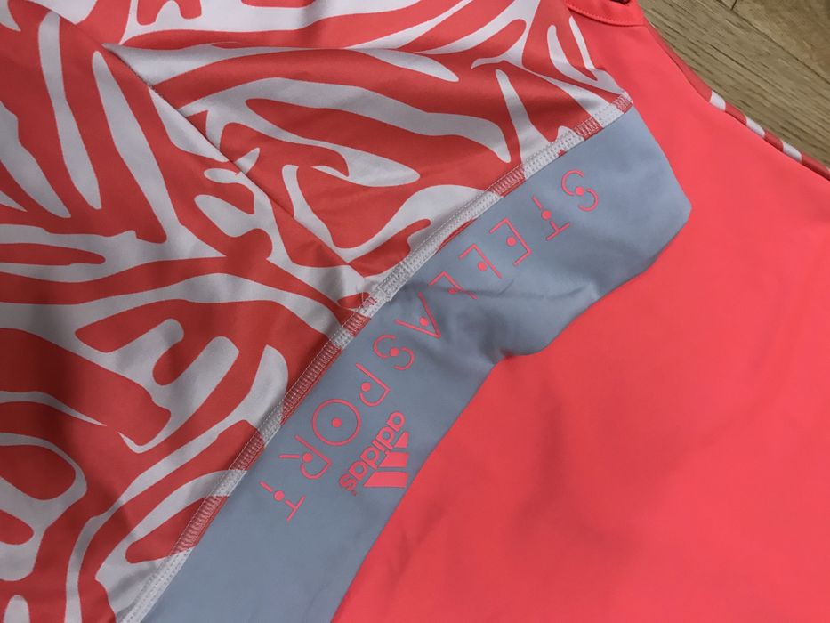 Komplet sportowy dres Legginsy Top Adidas Stella McCartney S