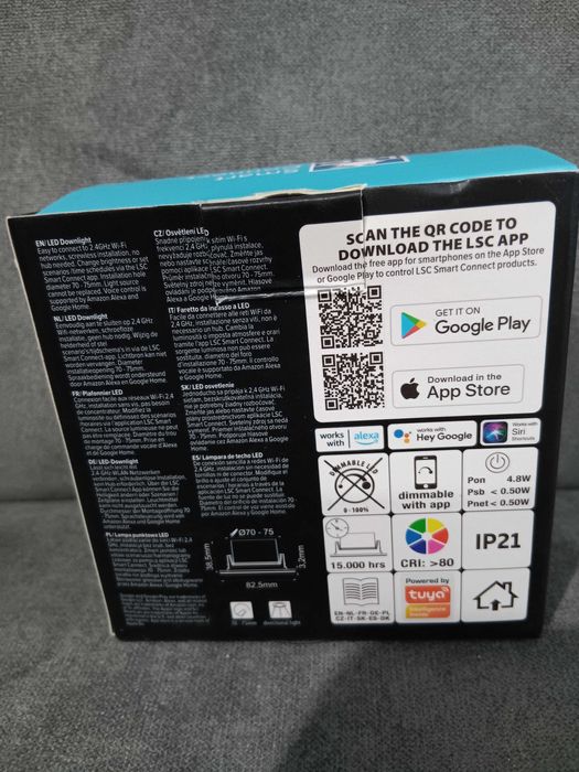 Oczko podtynkowe LSC Smart Connect