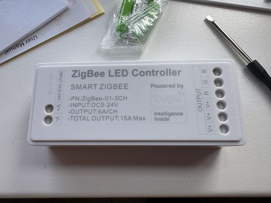 Zigbee grb led controller