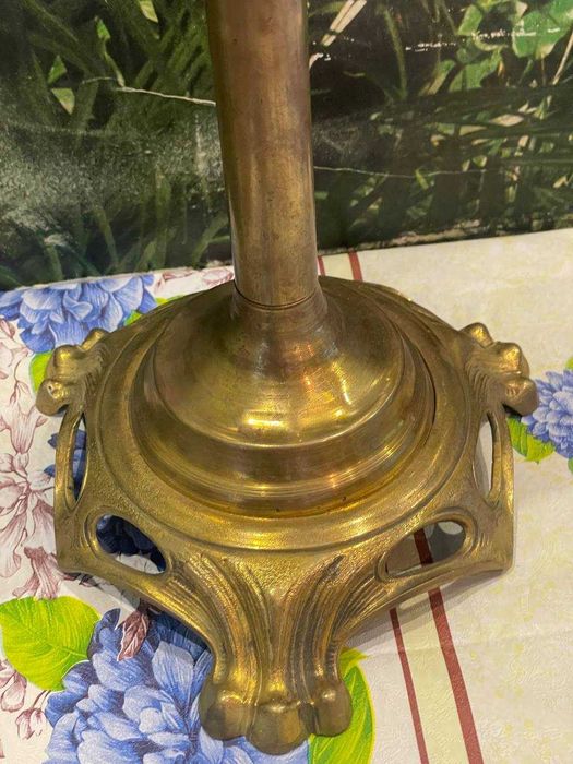 Керосиновая антикварная лампа Германия