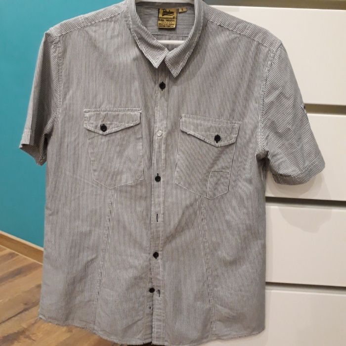 Koszula męska paski L