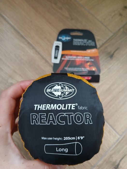 Sea to Summit +8C Thermolite Reactor Long wkładka do śpiwora spiwór prześcieradełko liner