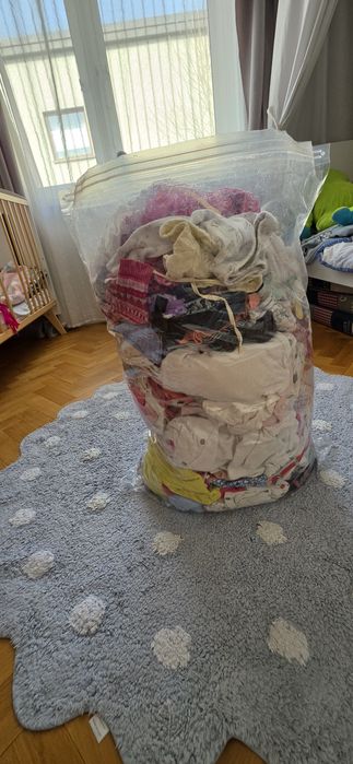 Wielka paka ubrań 62 dziewczynka h&m  zara hm