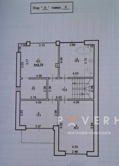 Будинок у Вовчинцях з частковим ремонтом