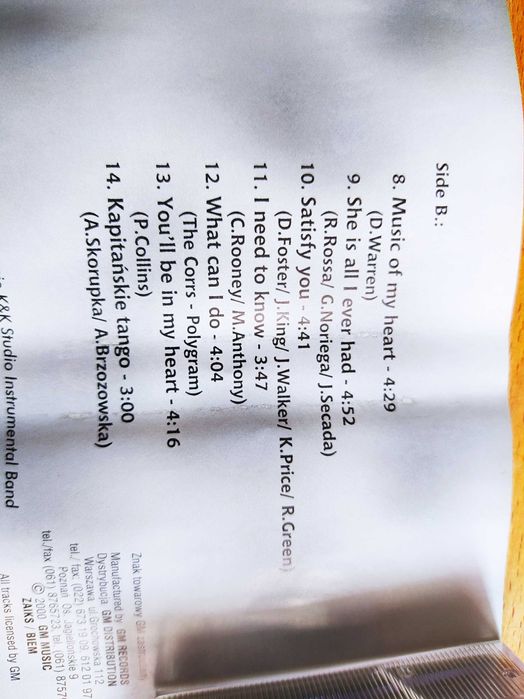 Zestaw dwóch kaset magnetofonowych z serii Jaka to melodia