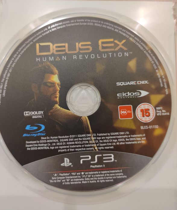 Gra Deus ex PS3 - Łódź lub przesyłka OLX